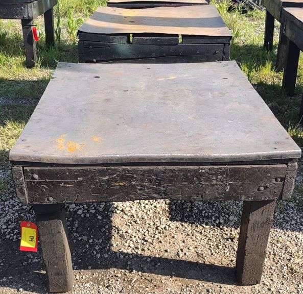 Steel Top Work Tables