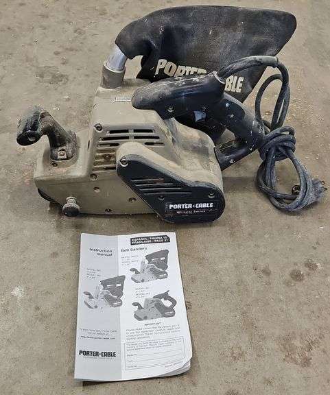 Porter Cable Belt Sander W/Dust Pick-Up, Model#360