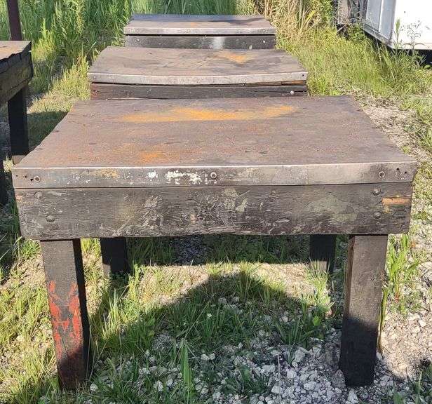 Steel Top Work Tables
