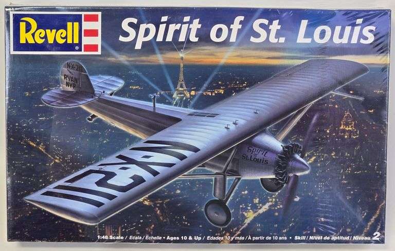 1/48 Scale Revell Spirit of St. Louis Model Kit - Sealed