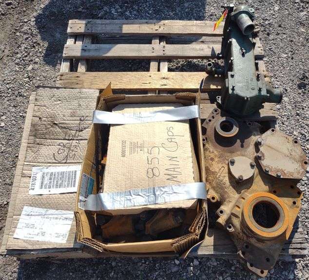 Main Caps, Exhaust Manifold, Gas Engine Gear Cover, Etc