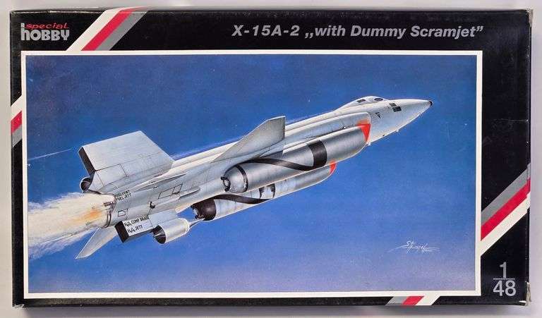 1/48 Scale Special Hobby X-15A-2, w/ Dummy Scramjet Model Kit