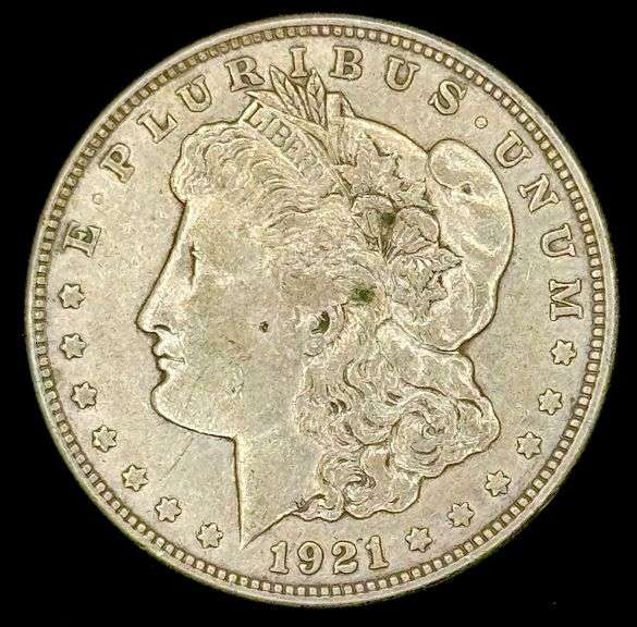 1921-D U.S. Morgan Silver Dollar