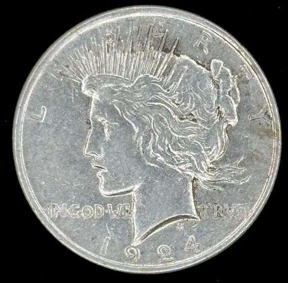1924 U.S. Peace Silver Dollar