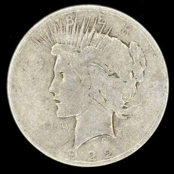1922-D U.S. Peace Silver Dollar