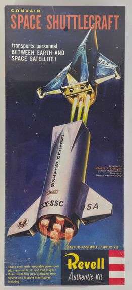 1/156 Scale Revell Convair Space Shuttlecraft Model Kit - Sealed