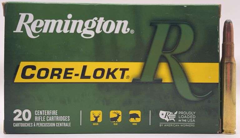 Remington Core-Lokt .30-06 SPRG Centerfire Rifle Cartridges
