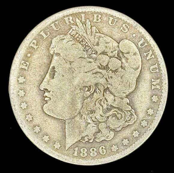 1886-O U.S. Morgan Silver Dollar