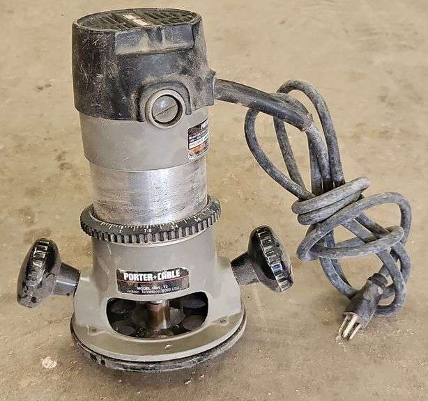 Porter Cable Router, Model#1001-T2 - Kraft Auction Service, LLC