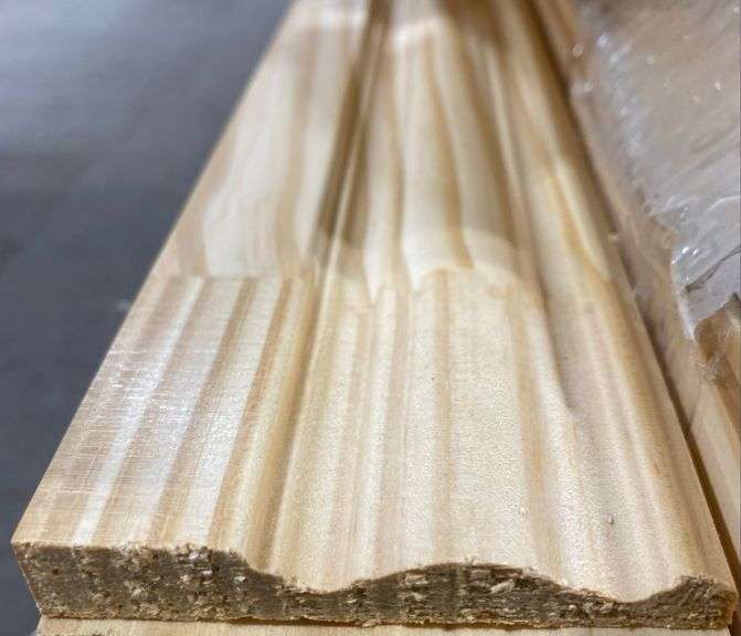 Adami UNFINISHED Pine Base Trim, 3-1/4" x 16'