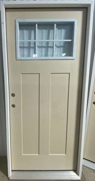 REEB 36” Craftsman RH Pre-Hung Exterior Door
