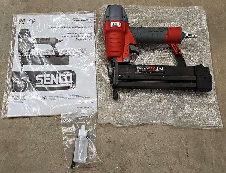 Senco Finish Pro 2n1 18 Gauge Brad Nailer & Finish Stapler