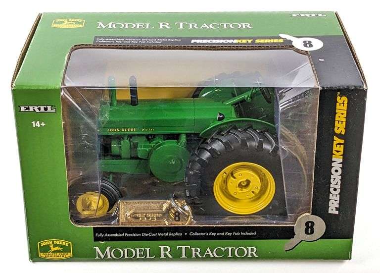1/16 Ertl John Deere Model R Tractor Precision Key Series #8
