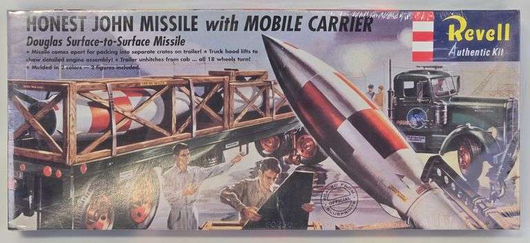 Revell Honest John Missile with Mobile Carrier Model Kit - Sealed