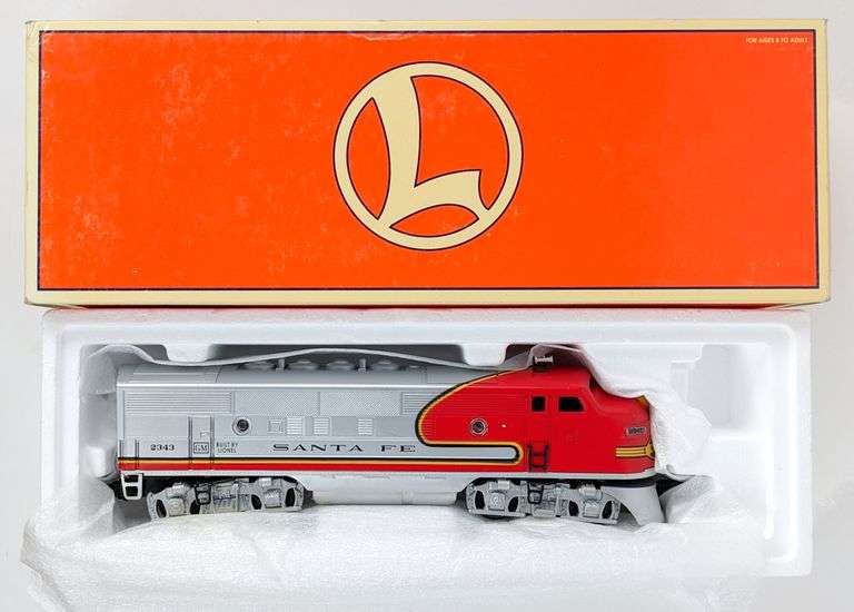 Lionel 2343 Santa FE F3 "A" Diesel 618128 Kraft Auction