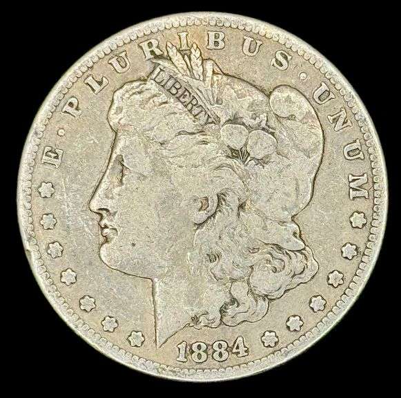 1884 U.S. Morgan Silver Dollar