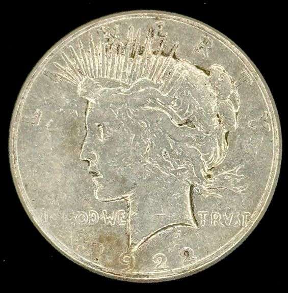 1922-S U.S. Peace Silver Dollar