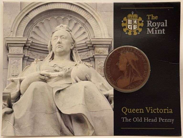 (J) 1899 Queen Victoria “The Old Head Penny” Mint Coin