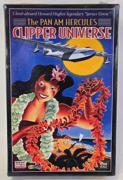 1/200 Scale Minicraft The Pan Am Hercules Clipper Universe Model Kit - Sealed