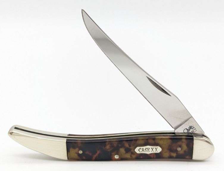 2002-04 Case XX Select Tortise Shell Celluloid Medium Toothpick TO10094
