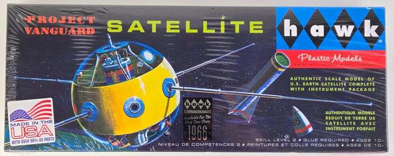 Hawk Models Project Vanguard Satellite Model Kit - Sealed