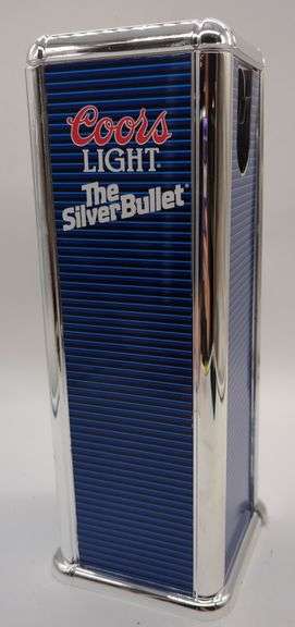 (U) Coors light Draught Stanchion. (Unused). Approx 13" tall.