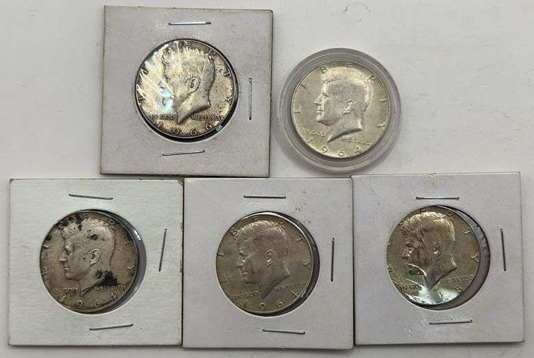 (J) 1964-1968 Silver Half Dollar Coins