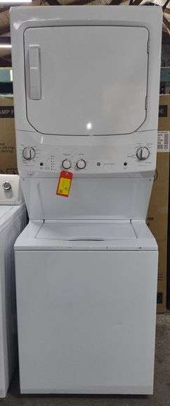 General Electric Gas Powered Stacked Laundry Center