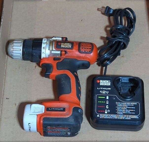 Black & Decker Lithium Drill