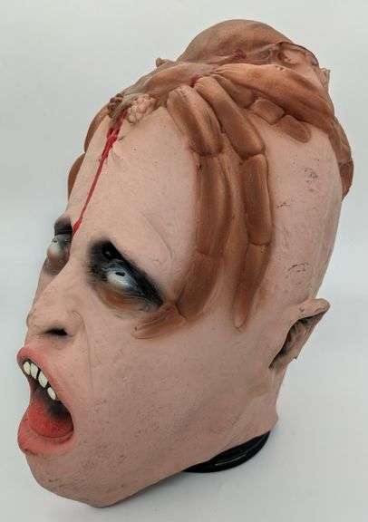 Vintage NOS Rubber Latex Halloween Mask