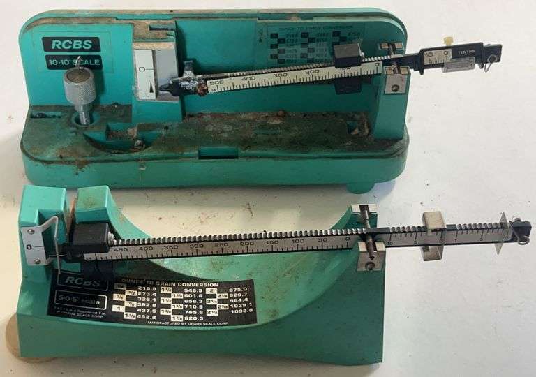 (BL) RCBS 10-10 & 5-0-5 Reloading Scales