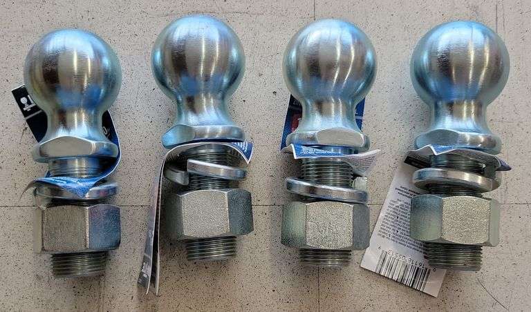 4 Draw-Tite 2-5/16" Zinc Plated Hitch Balls