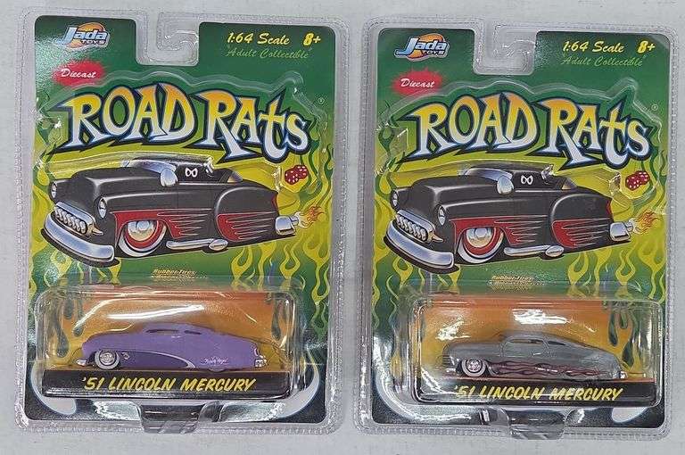 (E) Jada Toys Road Rats Die Cast - Kraft Auction Service, LLC