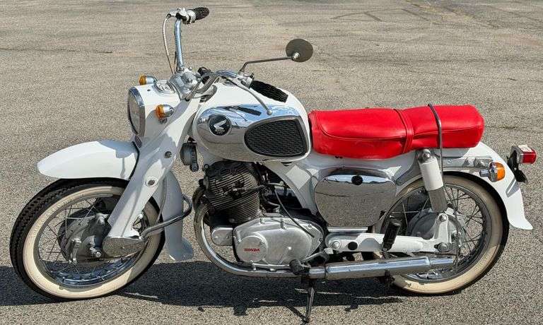 1966 Honda CA77 300 Dream Touring Motorcycle