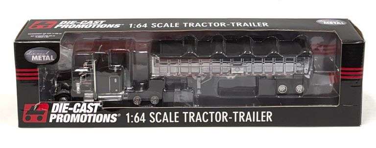 DCP 1:64 Knepp Sand & Stone New Paris, IN Peterbilt Tractor & Tarped Trailer 73/252