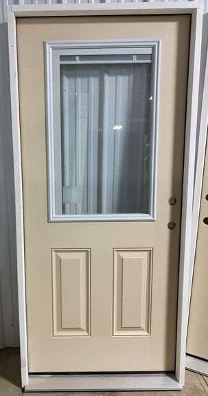 (WE) REEB 28” LH 1/2MB Pre-Hung Exterior Door