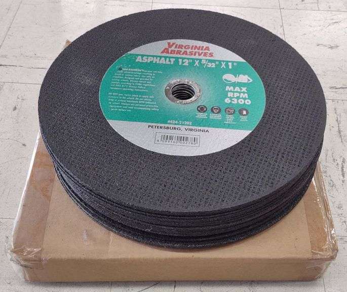 Virginia Abrasives Asphalt Cut Off Wheels