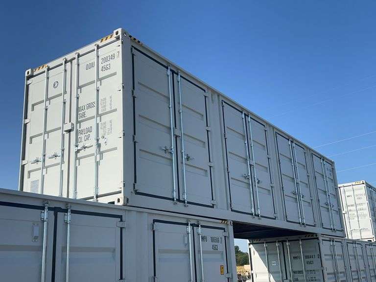 2025 40’ Multi-Door Storage Container - Kraft Auction Service, LLC