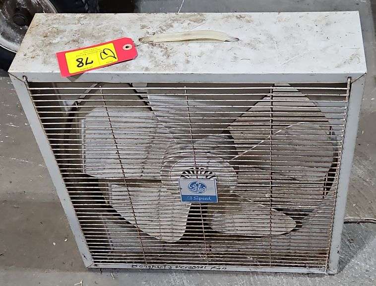 GE 3 Speed  Box Fan