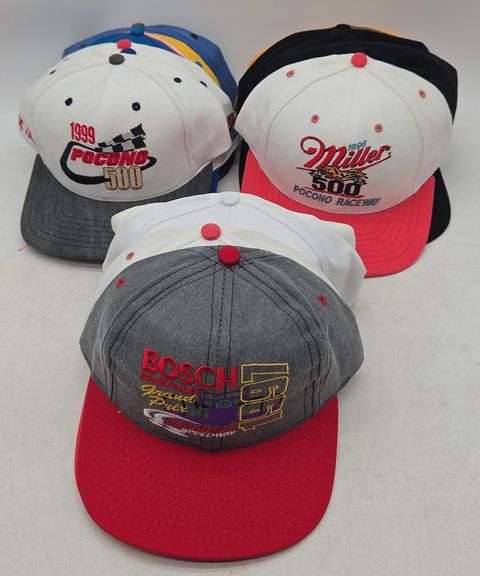 (W) Racing Caps Indy 500, Speedway & more (14) - Kraft Auction Service, LLC