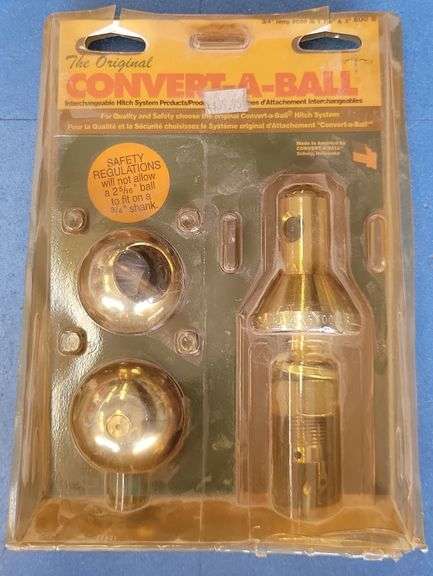 Convert-A-Ball Interchangeable Hitch System