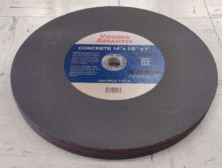 Virginia Abrasives Concrete Grinding Wheels