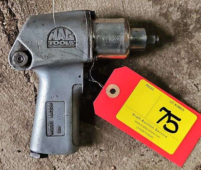 Mac Tool's Pneumatic 3/8 Impact Wrench, Model#AW226