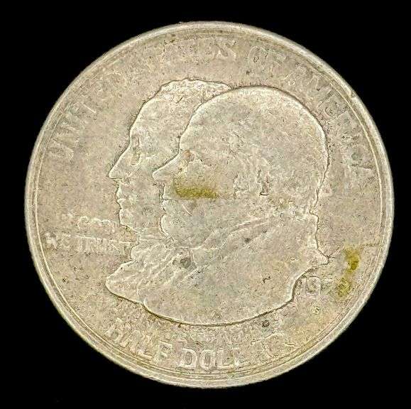 1923-S Silver Monroe Doctrine Centennial Half Dollar