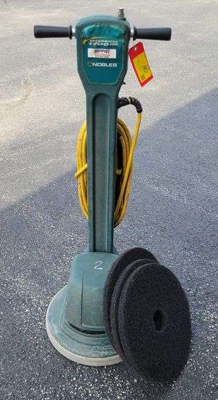 Nobles Speedshine 1700HD Floof Burnisher Model 608236 With 3 Floor Stripping Pads