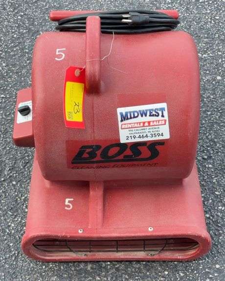 Boss Cleaning Equipment AP110004 3-Speed Air Mover