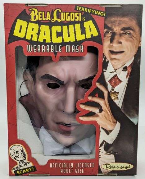 Bela Lugosi Dracula Retro A GO GO Mask In Box