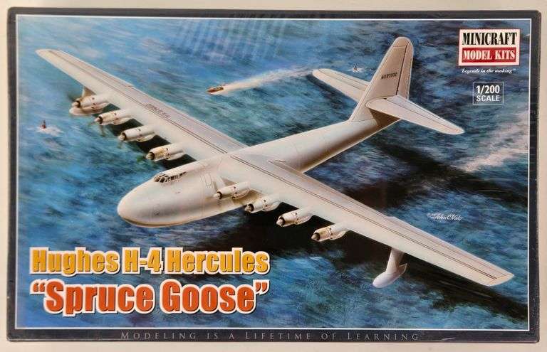 Spuce Goose Model 1/200 Scale Minicraft Hughes H-4 Hercules