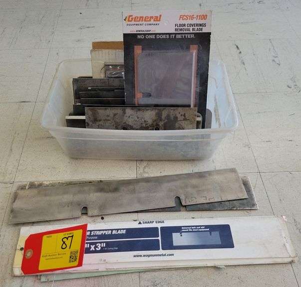 General Equipment Replacement Floor Stripper Blades