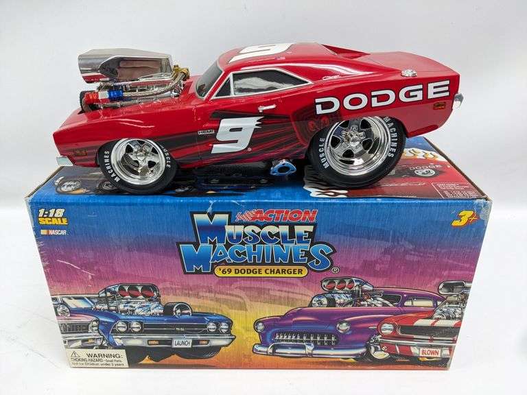 1:18 Die-Cast Muscle Machines Kasey Kahne 69 Dodge Charger In Box